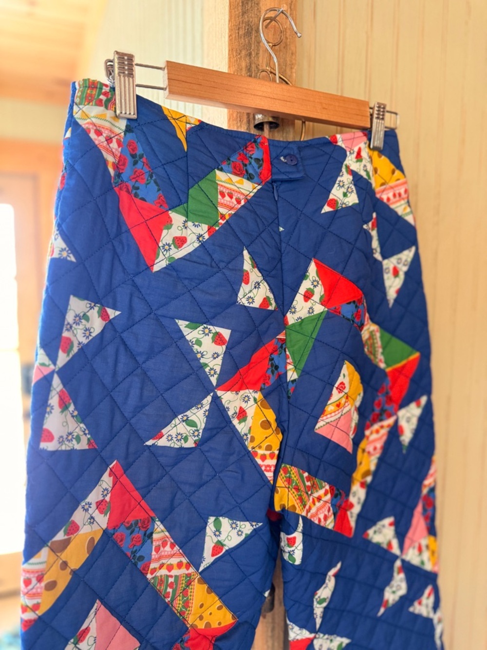 LISA SAYS GAH Quilted Patchwork Pants - Picture 6 of 6
